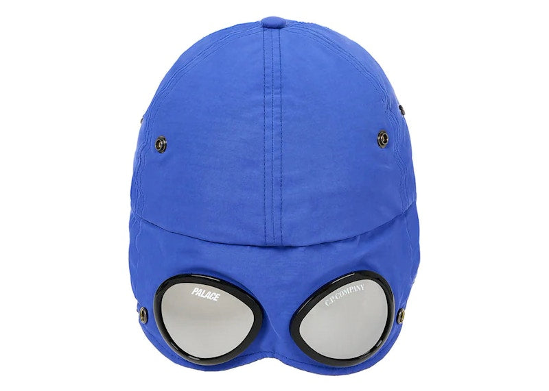 Palace x C.P. Company Goggle Ear Flap P-Cap Bright Cobalt
