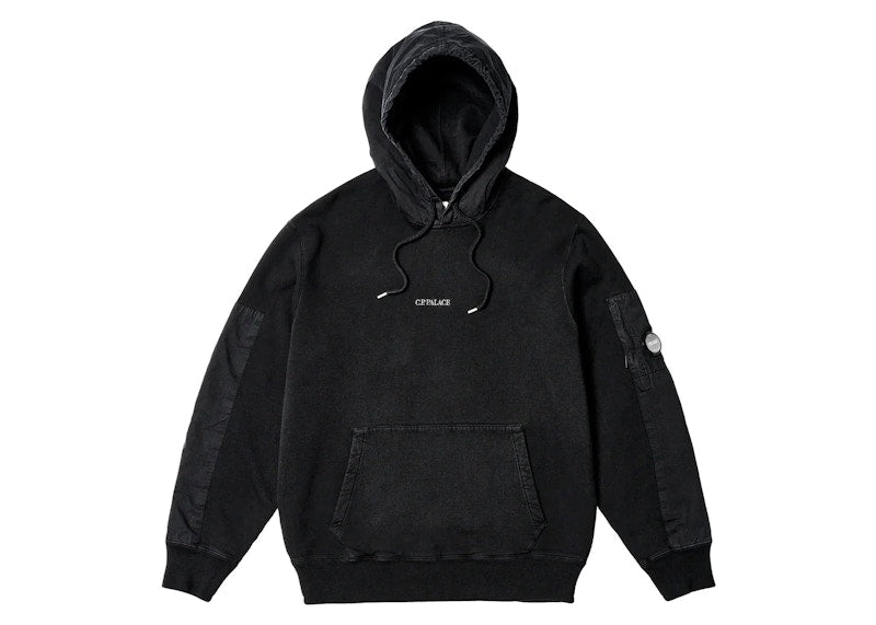 Palace x C.P. Company Hood Black