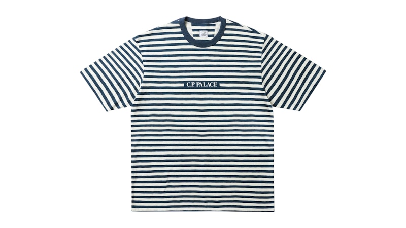 Palace x C.P. Company Jersey Printed T-Shirt Navy