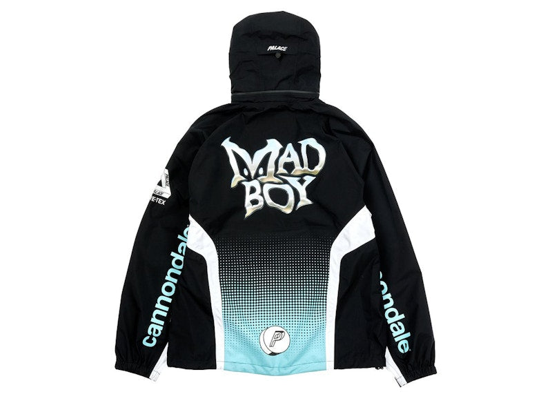 Palace x Cannondale Mad Boy Gore-Tex Paclite Jacket Black/Mint