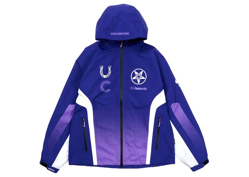 Palace x Cannondale Mad Boy Gore-Tex Paclite Jacket Blue/Violet