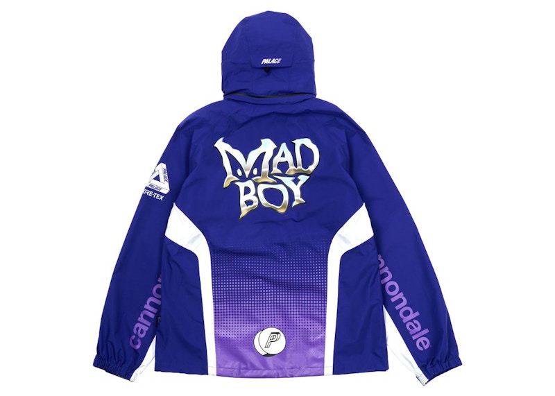Palace x Cannondale Mad Boy Gore-Tex Paclite Jacket Blue/Violet