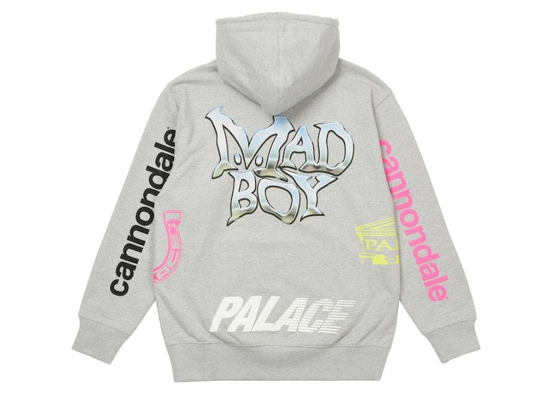 Palace x Cannondale Mad Boy Hood Grey Marl