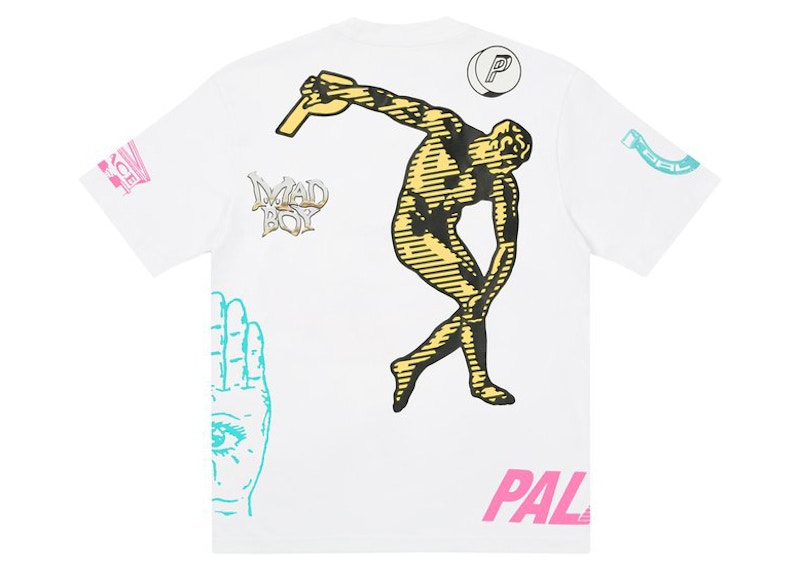 Palace x Cannondale Mad Boy T-shirt White