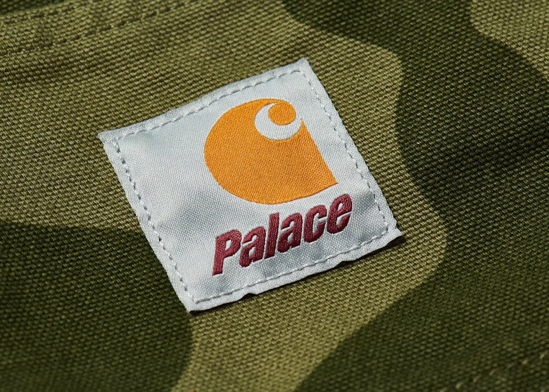 Palace x Carhartt WIP Michigan Coat Dollar Green Camo