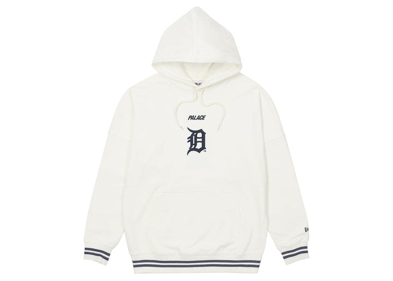Palace x Detroit Tigers New Era Drop Shoulder Hood White