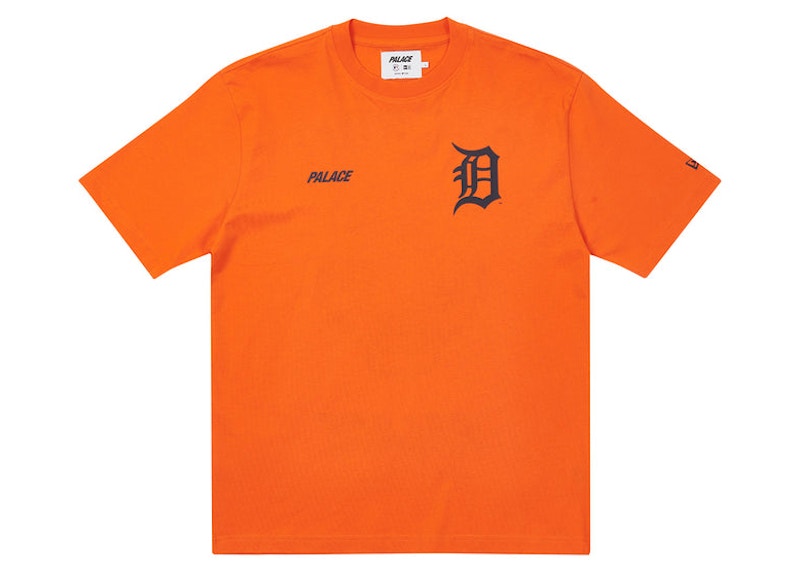 Palace x Detroit Tigers New Era T-shirt Orange