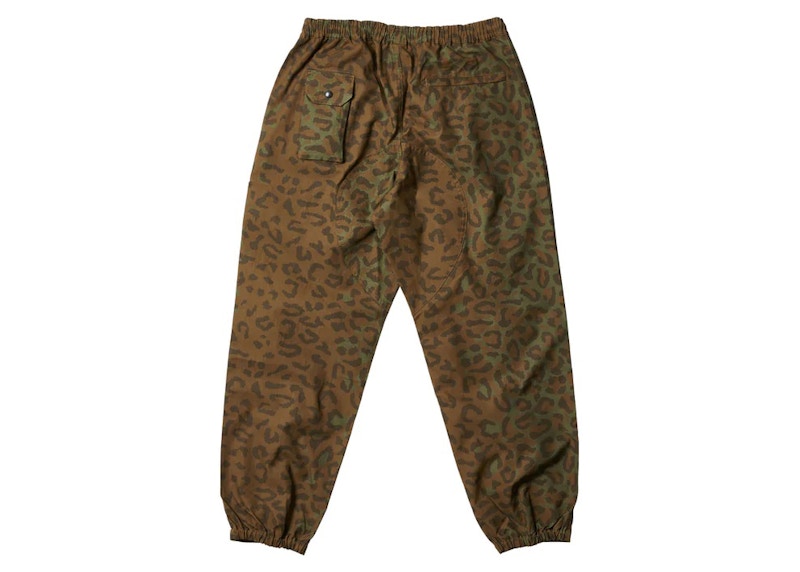 Palace x Engineered Garments Ripstop Washed Track Bottoms Cheetah
