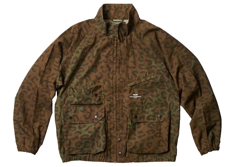 Palace x Engineered Garments Ripstop Washed Track Jacket Cheetah