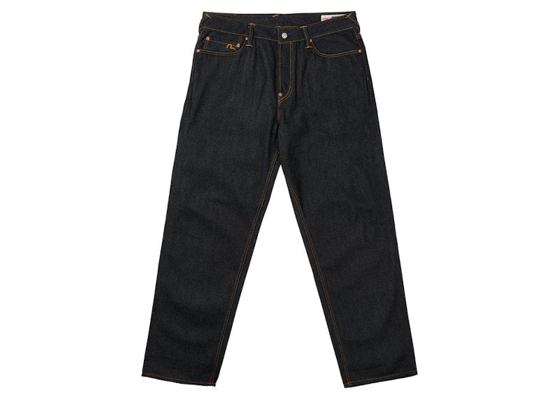 Palace x Evisu 2008 Classic Seagull Denim Jeans Indigo Raw