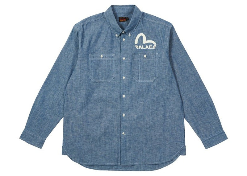 Palace x Evisu Classic Daicock Denim Shirt Multi