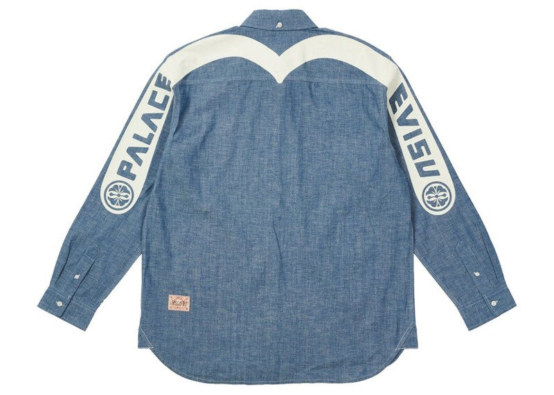 Palace x Evisu Classic Daicock Denim Shirt Multi