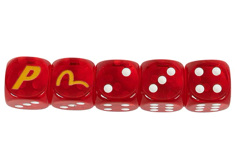 Palace x Evisu Dice Red