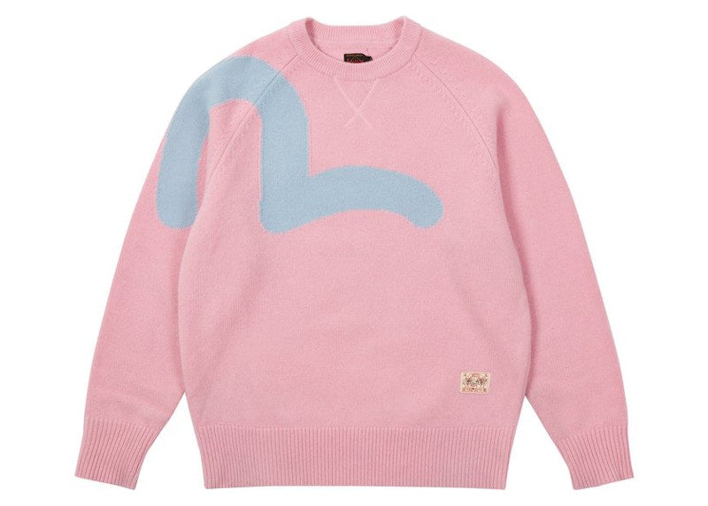 Palace x Evisu Seagull Knit Pink Nectar