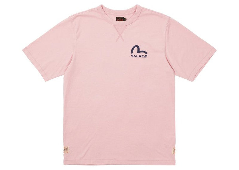 Palace x Evisu Seagull T-shirt Pink Nectar