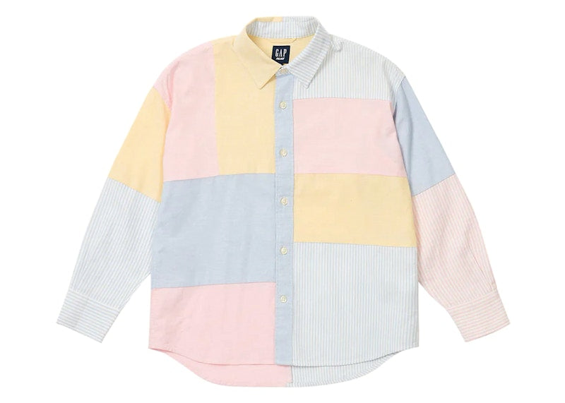 Palace x Gap Kids Shoulder Drop Oxford Shirt Multi