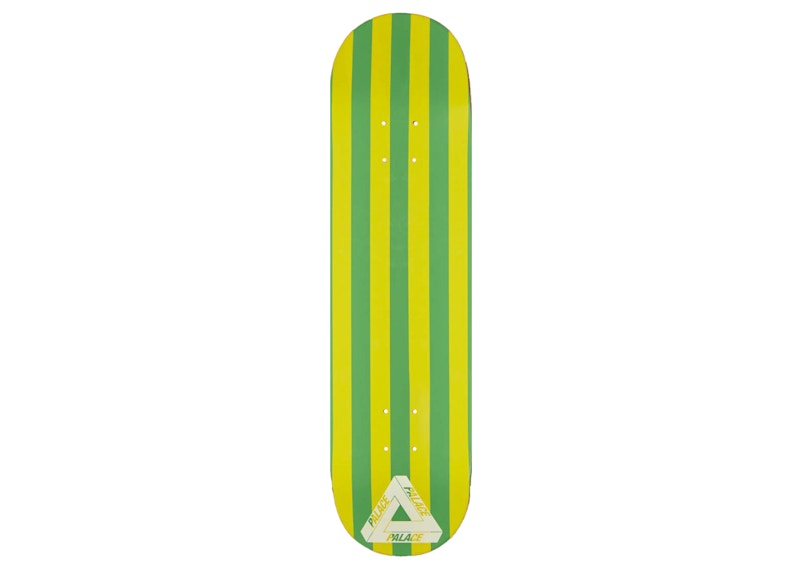 Palace x Gucci Striped Skateboard Deck Multicolor Stripes