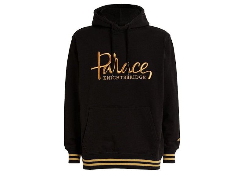 Palace x Harrods Embroidered Logo Hoodie Black