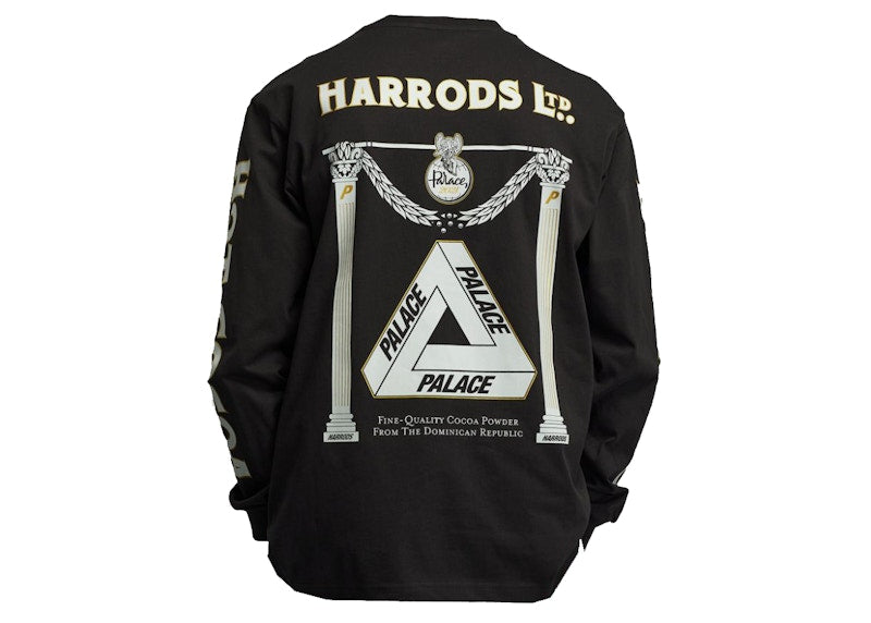 Palace x Harrods L/S T-shirt Black