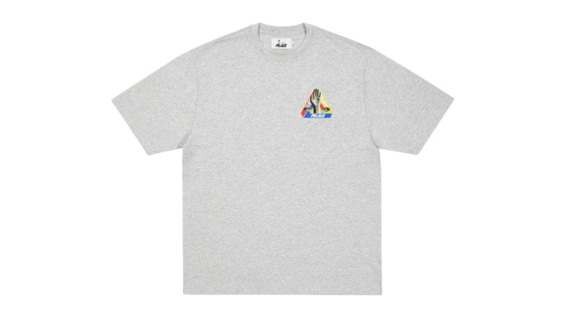Palace x JCC+ T-Shirt Grey Marl