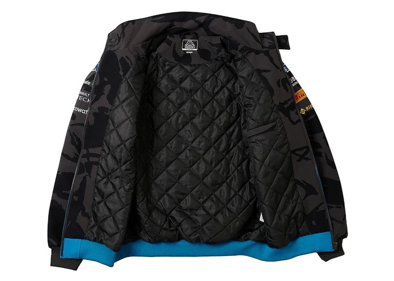 Palace x Kappa For Alpine Pit Jacket Night Desert Camo