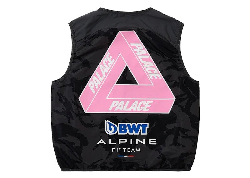 Palace x Kappa For Alpine Pit Vest Bodywarmer Night Desert Camo
