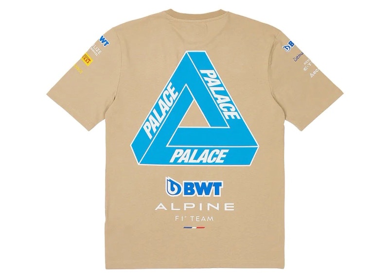 Palace x Kappa For Alpine T-shirt Tan