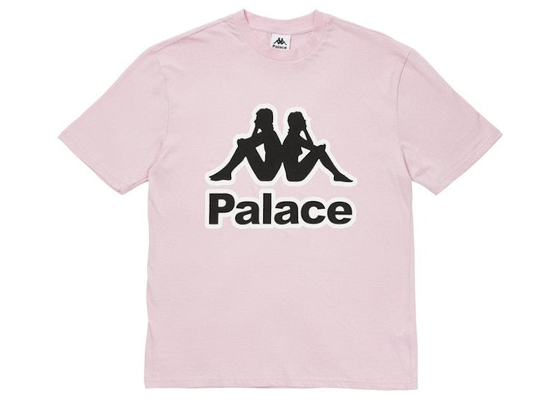 Palace x Kappa T-shirt Pink
