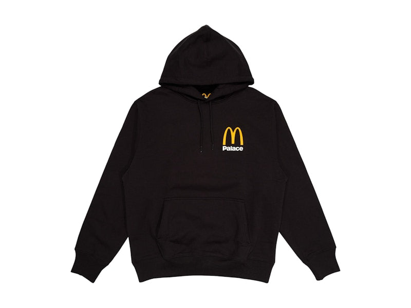 Palace x McDonald's Logo Hood Black