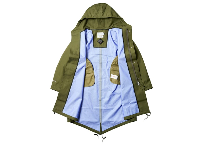 Palace x Nanamica GORE-TEX Hooded Coat Sage Green