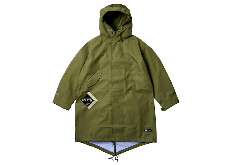 Palace x Nanamica GORE-TEX Hooded Coat Sage Green