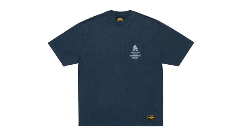 Palace x Neighborhood Pocket T-Shirt Indigo