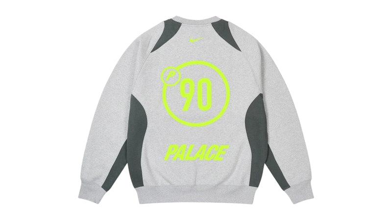 Palace x Nike Total P90 Crew Grey Marl