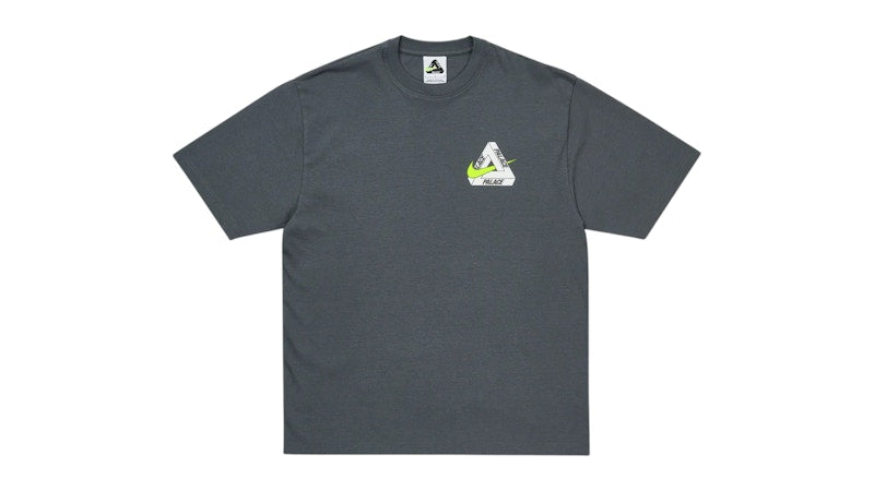 Palace x Nike Tri Swoosh T-Shirt Charcoal