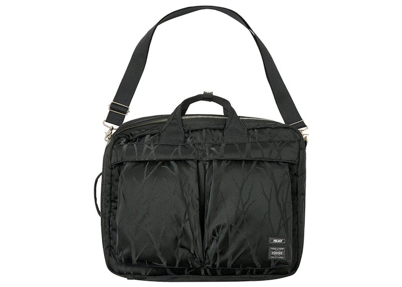 Palace x Porter 3 Way Briefcase Black/Jacquard