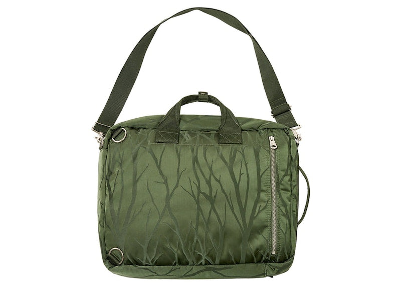 Palace x Porter 3 Way Briefcase Olive/Jacquard