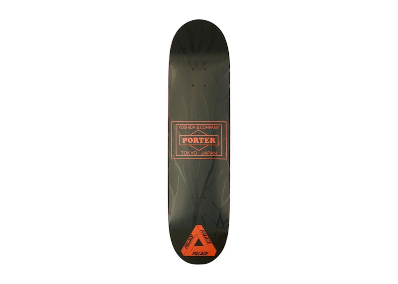 Palace x Porter 8.1 Skateboard Deck Black