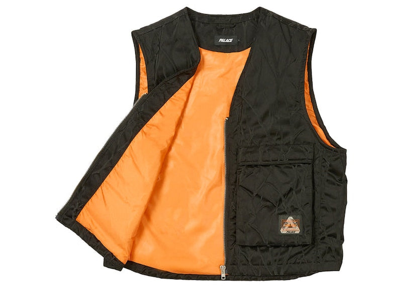 Palace x Porter Field Vest Black/Jacquard
