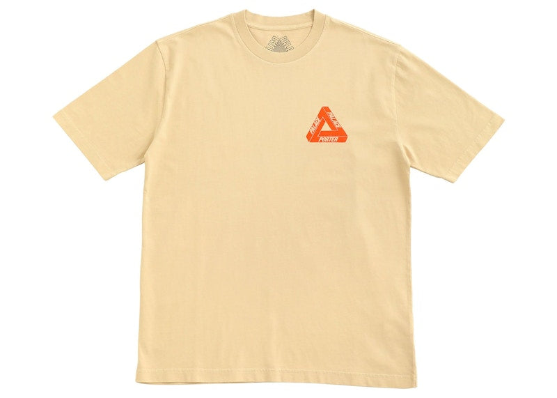 Palace x Porter Tri Ferg Bell Boy T-Shirt Beige