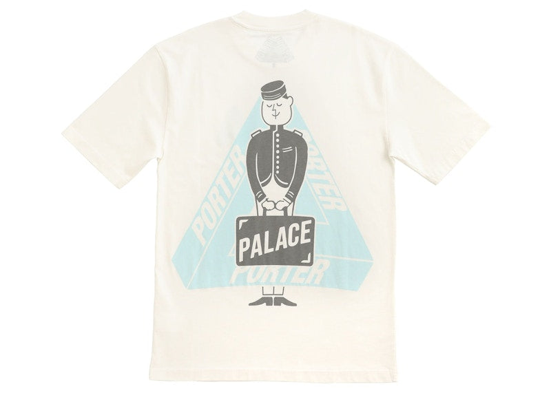 Palace x Porter Tri Ferg Bell Boy T-Shirt White