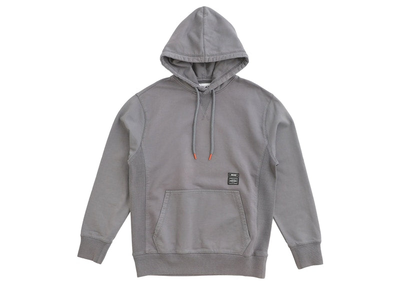 Palace x Porter Tri Ferg Hoodie Grey