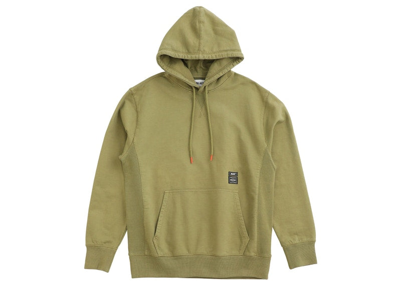 Palace x Porter Tri Ferg Hoodie Khaki