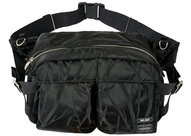 Palace x Porter Waist Bag Black/Jacquard
