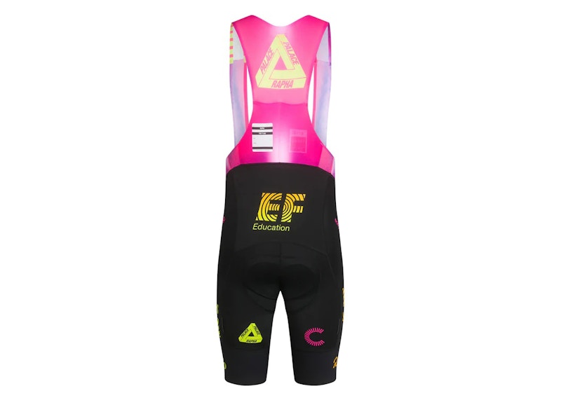Palace x Rapha EF Education First Pro Team II Bib Shorts Pink/Black