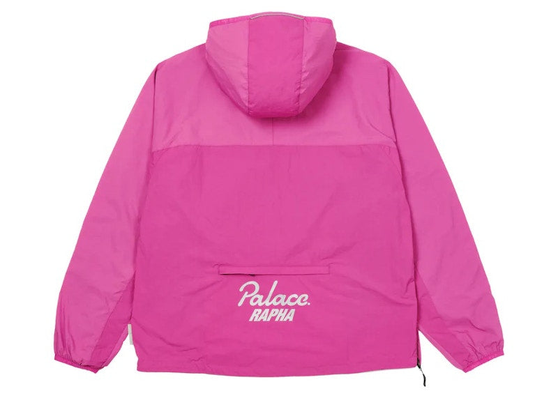Palace x Rapha EF Education First Pullover Jacket Pink