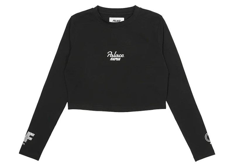 Palace x Rapha EF Education First Women's Cropped T-shirt Black