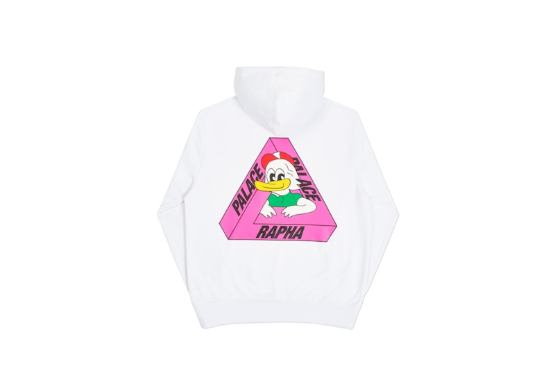 Palace x Rapha Off Bike Hood White