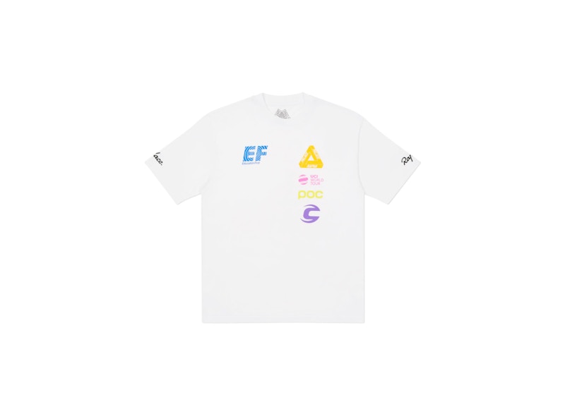 Palace x Rapha Off Bike T-shirt White