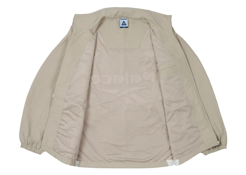 Palace x Reebok Track Jacket Off White