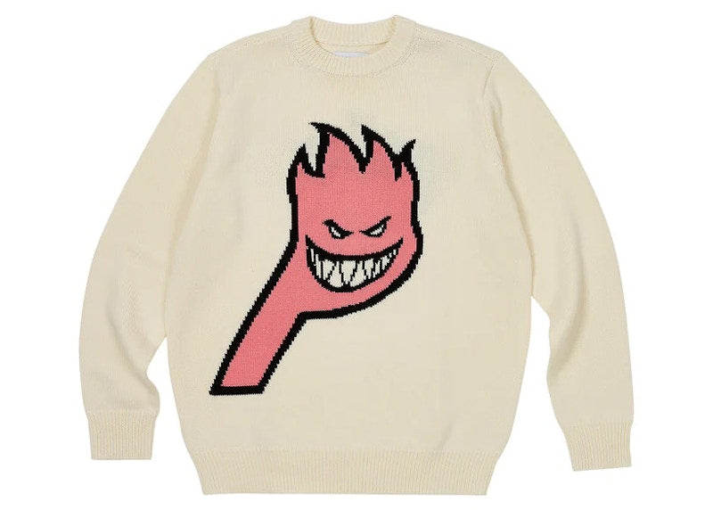 Palace x Spitfire Knit Cream